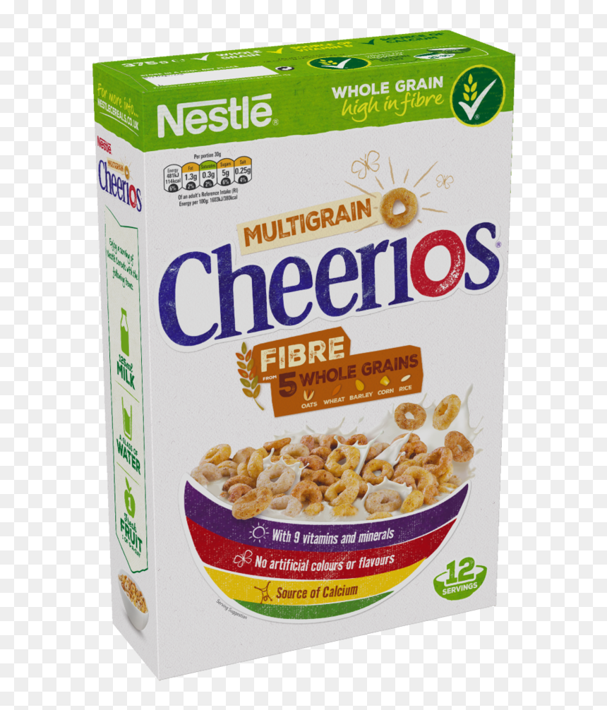 Www - Nestle-cereals - Com - Nestle Multigrain Cheerios - Nestle Cheerios, HD Png Download - cheerios png