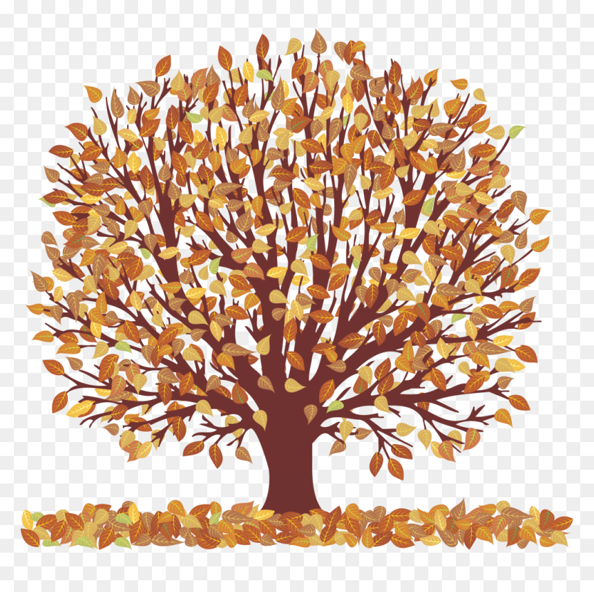 In Plain English - Falling Leaves From Tree Clipart, HD Png Download - happy fall png