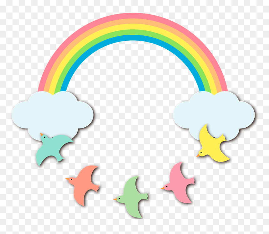 Clip Art, HD Png Download - rainbow frog png