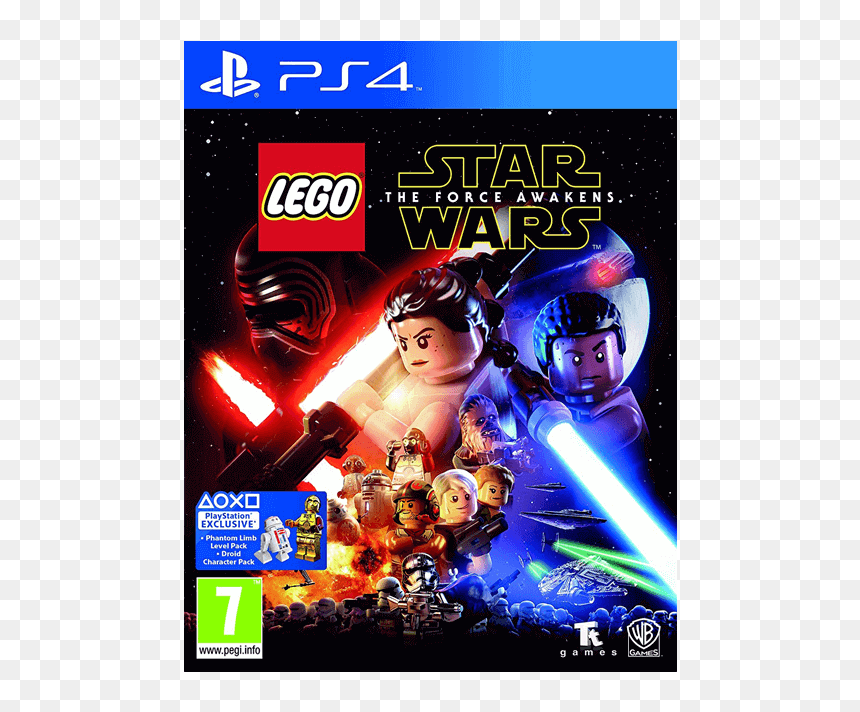 Lego Star Wars The Force Awakens Ps4, HD Png Download - star wars the force awakens logo png