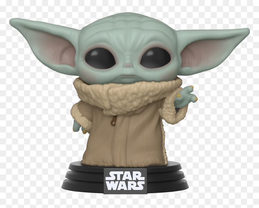 Baby Yoda Pop Vinyl, HD Png Download - sad troll face png