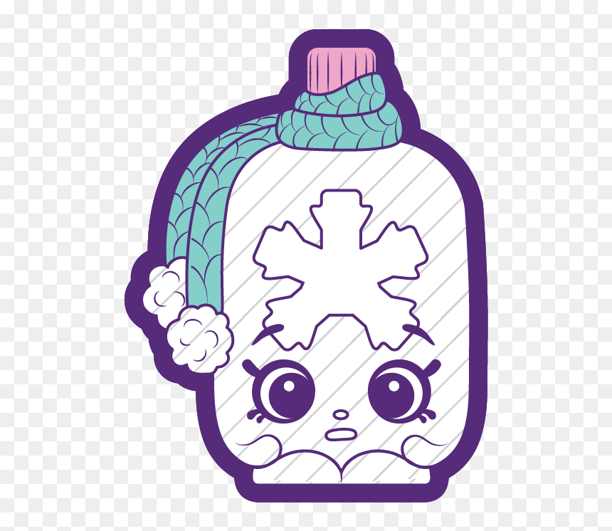 Kids Nursery Art - Shopkins, HD Png Download - gatorade bottle png