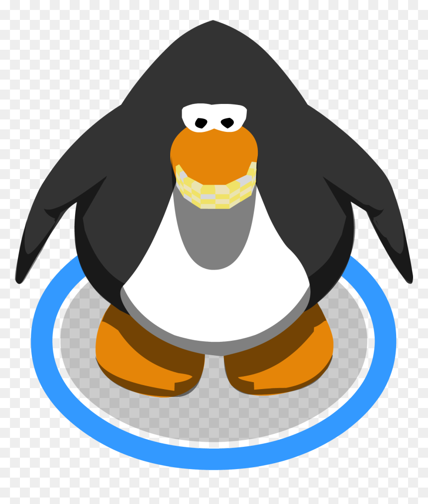 Club Penguin Wiki - Club Penguin Penguin Sprite, HD Png Download - grillz png