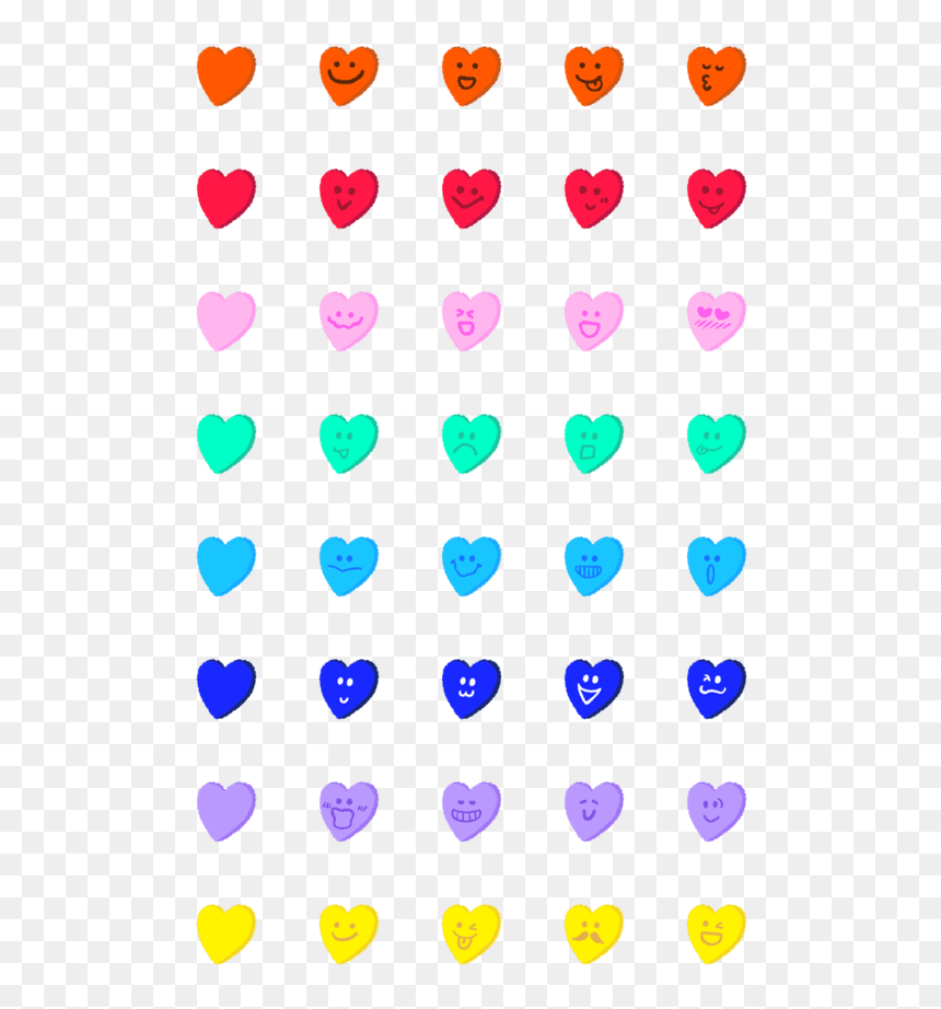 Emoji, HD Png Download - heart face emoji png