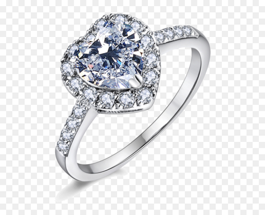 Heart Ring Photos - Wedding Ring Png, Transparent Png - ring emoji png