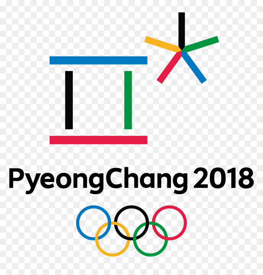 Winter Olympic Games 2018 Logo - Winter Olympics 2018 Logo, HD Png Download - olympic logo png