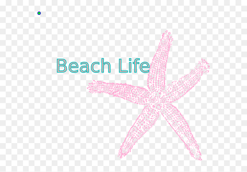Png Life Is A Beach, Transparent Png - starfish clipart png