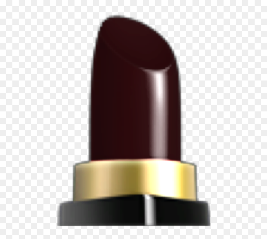 #emoji #aesthetic #lipstick #makeup #goth #black #red - Lipstick, HD Png Download - makeup emoji png