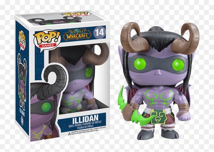 Illidan Funko Pop, HD Png Download - illidan png