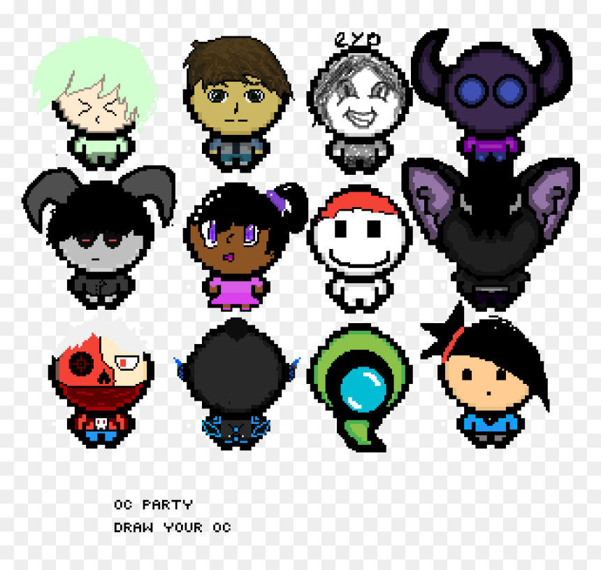 In The Style Of Binding Of Isaac - Binding Of Isaac Rebirth Personnage, HD Png Download - binding of isaac png