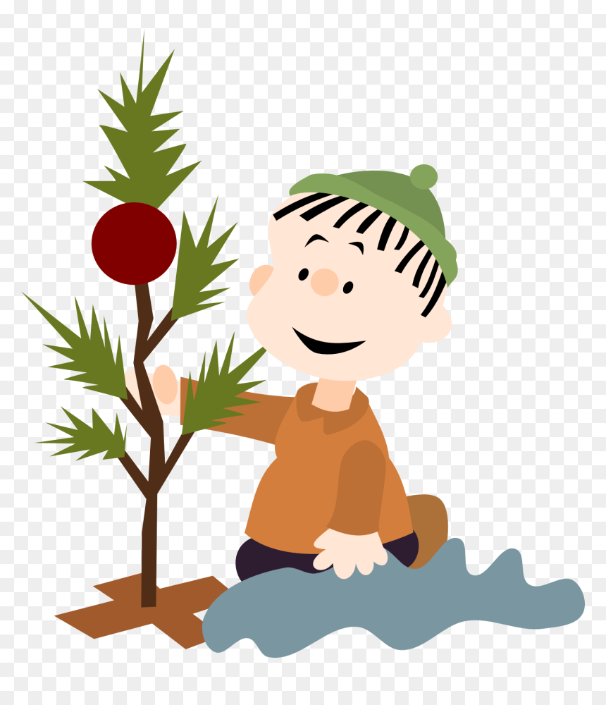 Illustration, HD Png Download - charlie brown christmas tree png