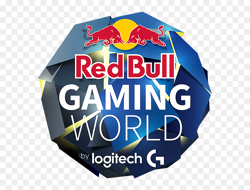 Gaming World Logo - Red Bull, HD Png Download - logitech logo png
