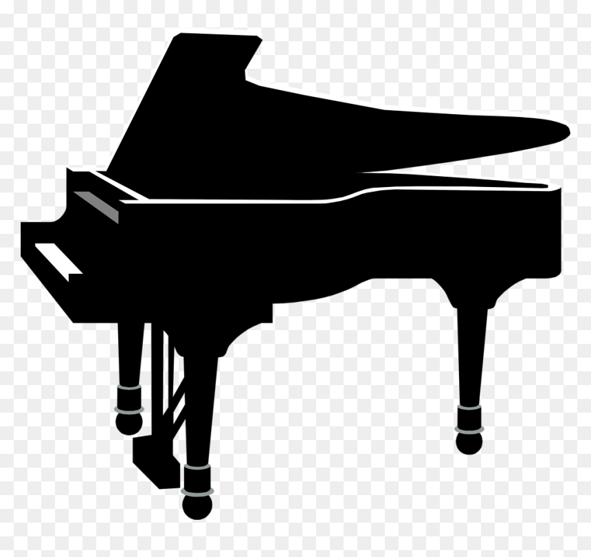 Jazz Drawing Piano Huge Freebie Download For Powerpoint - Piano Clip Art, HD Png Download - grand piano png