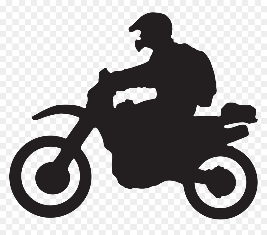 Motorcycle Silhouette Cliparts 2, Buy Clip Art - Moto Vector, HD Png Download - motorcycle silhouette png