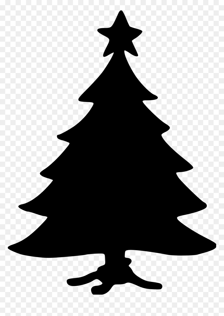 Christmas-tree2 File Size - Bulguksa, HD Png Download - christmas tree silhouette png