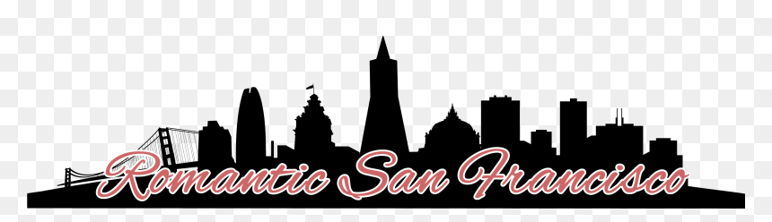 Silhouette, HD Png Download - san francisco skyline silhouette png