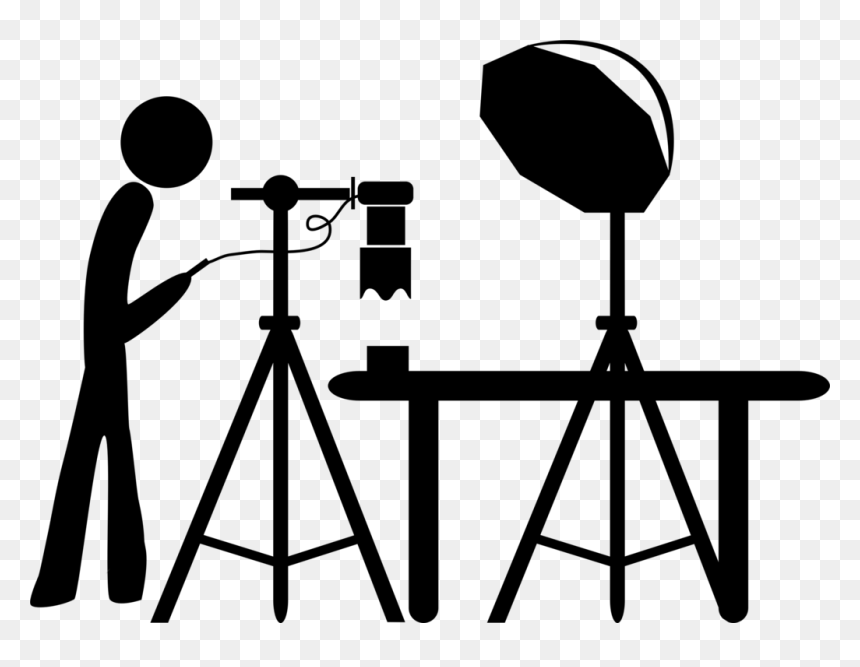 Icons - Illustration, HD Png Download - photographer silhouette png