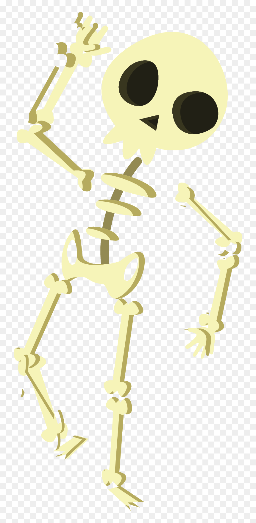 Skeleton Halloween Skull Silhouette , Png Download, Transparent Png - skull silhouette png