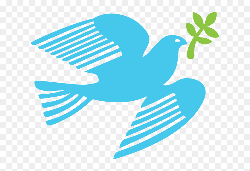 702 Peace Dove - Clip Art, HD Png Download - peace dove png