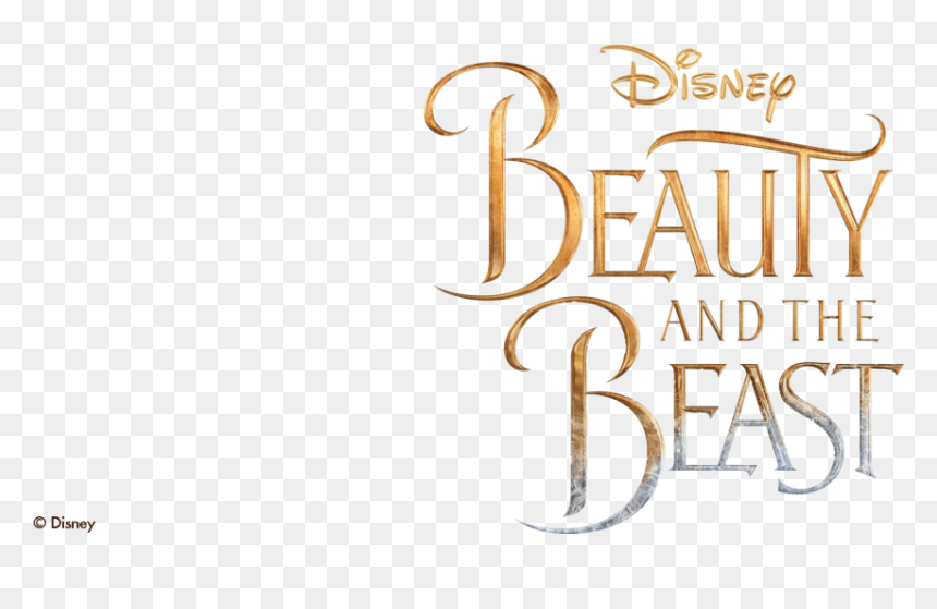 Free Png Download Beauty And The Beast Sticker Book - Calligraphy, Transparent Png - beauty and the beast logo png