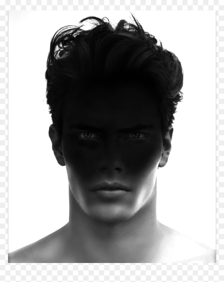 #portrait #men #guy #model #male #boy #silhouette #silhouetteremix - Human, HD Png Download - boy silhouette png