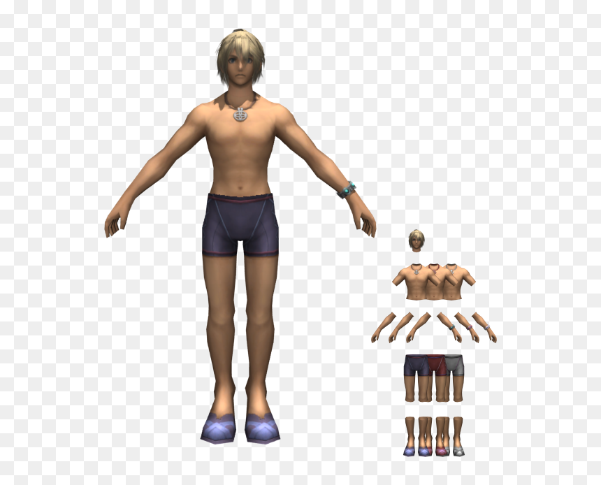 Download Zip Archive - Xenoblade Chronicles Shulk Swimsuit, HD Png Download - shulk png