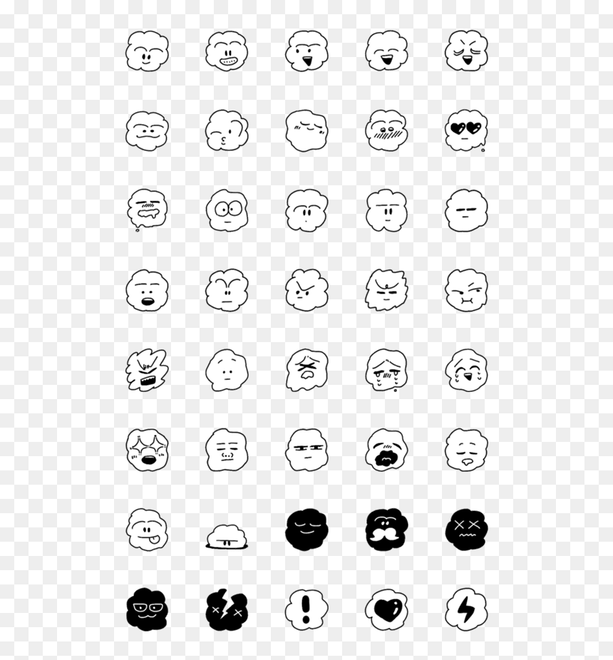 Circle, HD Png Download - cloud emoji png