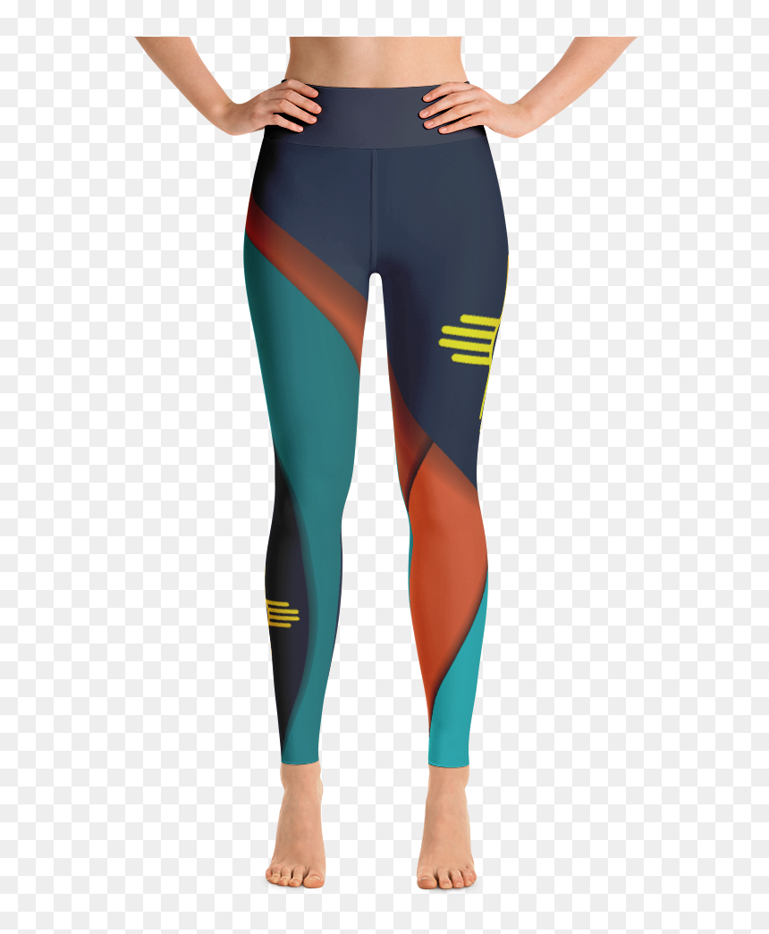 Viva La Zia Yoga Leggings - Purple Leggings, HD Png Download - zia symbol png