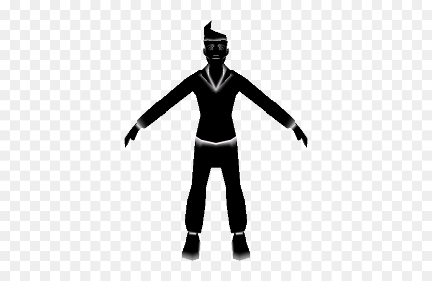 Download Zip Archive - Standing, HD Png Download - audience silhouette png