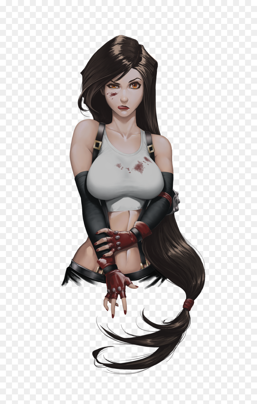 Fanart Final Fantasy Tifa, HD Png Download - tifa png