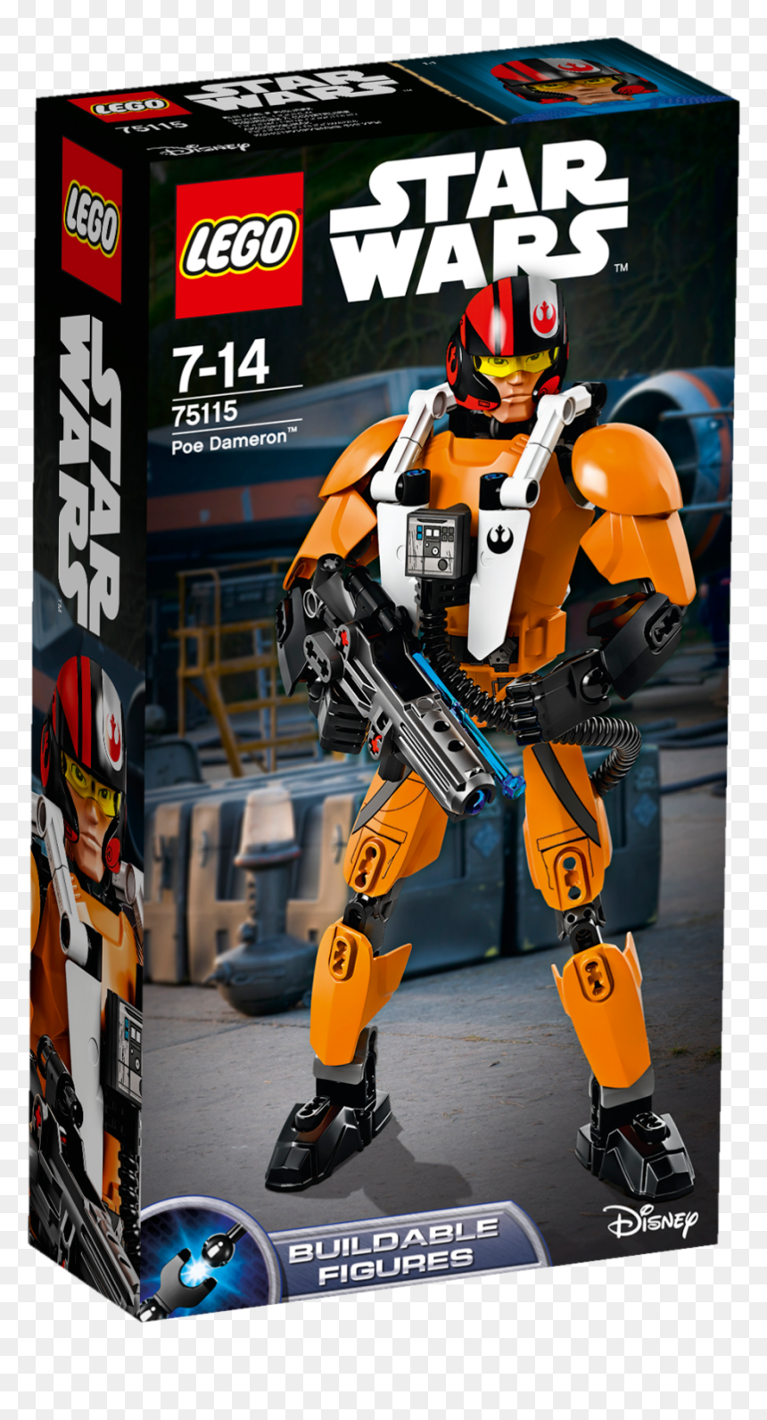 Lego Star Wars Poe Dameron, HD Png Download - poe dameron png