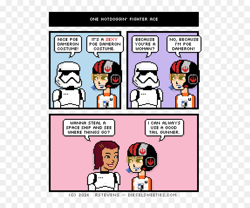 Cartoon, HD Png Download - poe dameron png