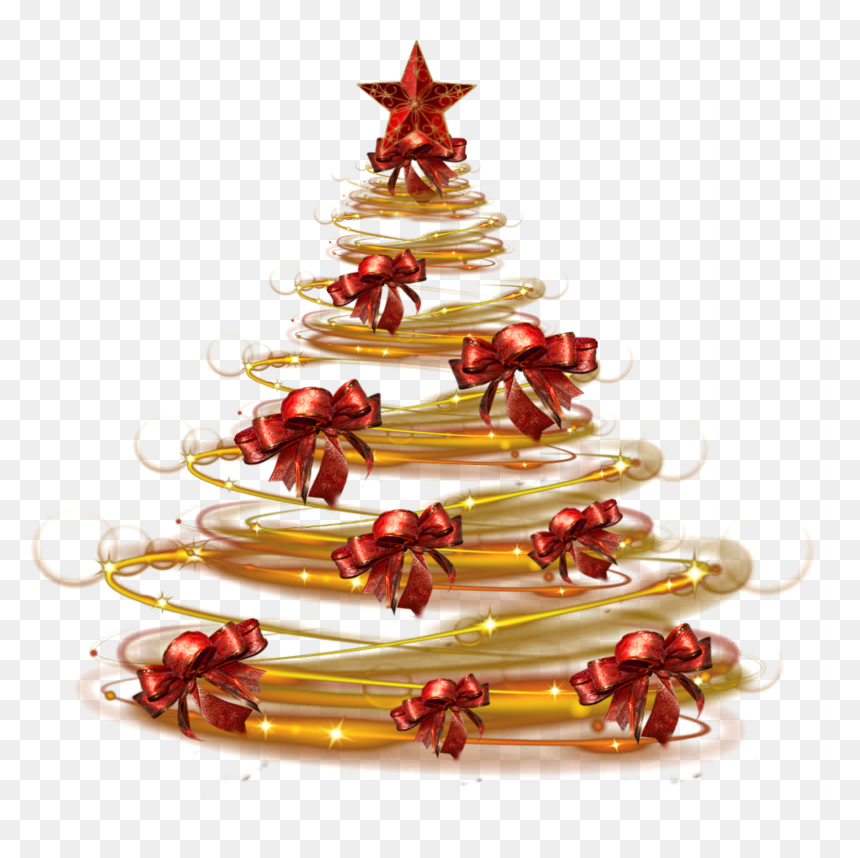 #tree #christmas #christmastree ##silhouette #gold - Christmas Ornament, HD Png Download - christmas tree silhouette png