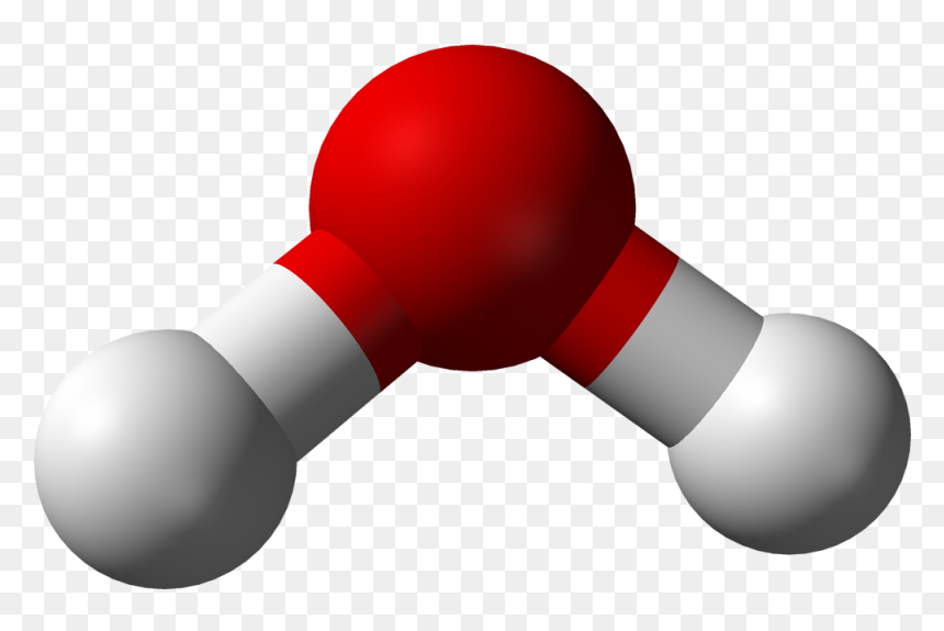 Thumb Image - Ball And Stick Model Of Water, HD Png Download - molecule png