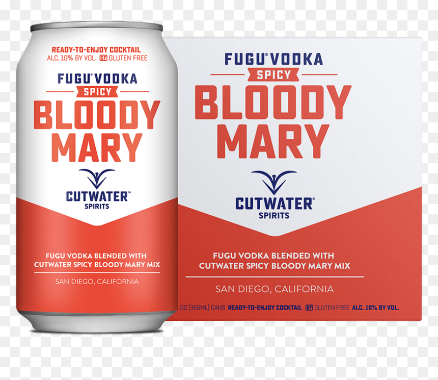 Cutwater Grapefruit Vodka Soda, HD Png Download - bloody mary png