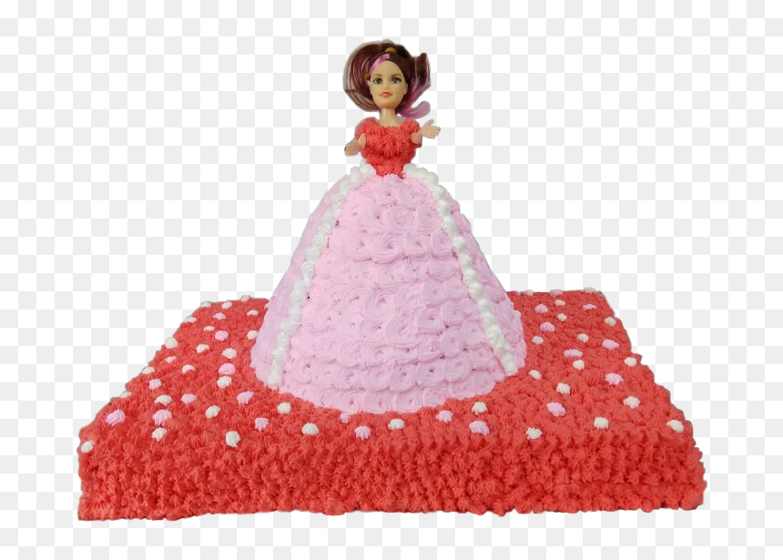 Barbie Doll Cake - Barbie, HD Png Download - barbie doll png
