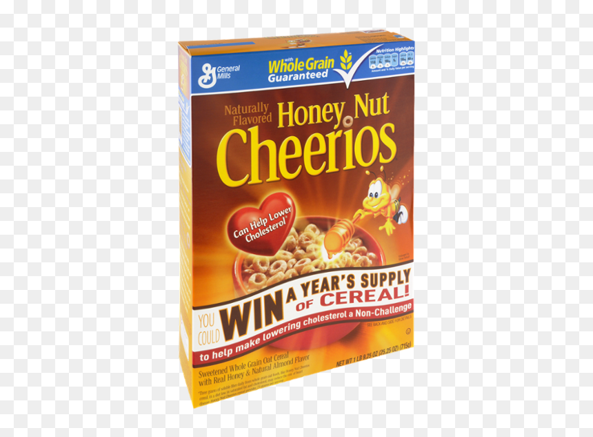 Honey Nut Cheerios, HD Png Download - cheerios png