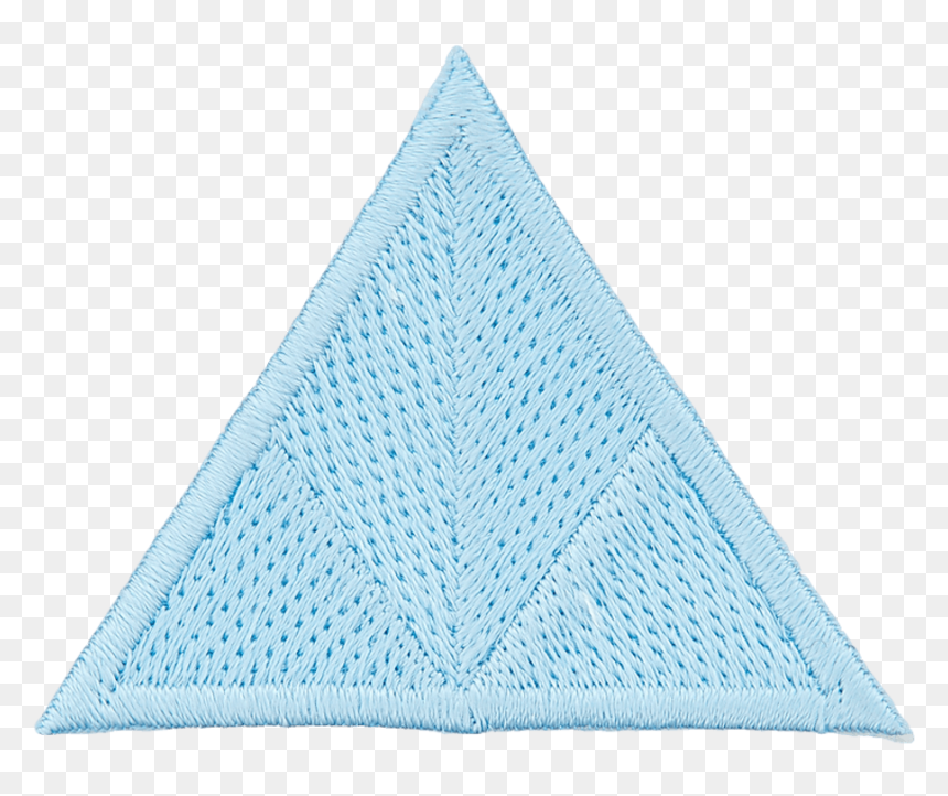 Motif Blue Triangle - Triangle, HD Png Download - blue triangle png