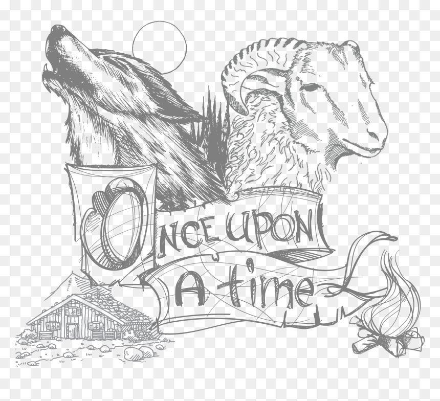 Drawings Of Fairy Tales, HD Png Download - goat horns png