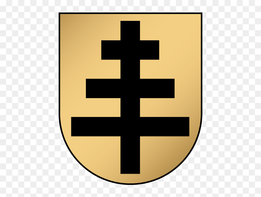 Kryzius 18 Popieziaus - Popiežiaus Kryžius, HD Png Download - zia symbol png