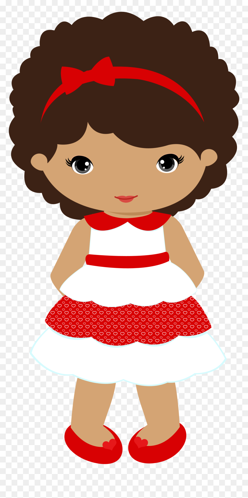 Doll Clipart Barbi - Imagem De Menina Desenho, HD Png Download - barbie doll png