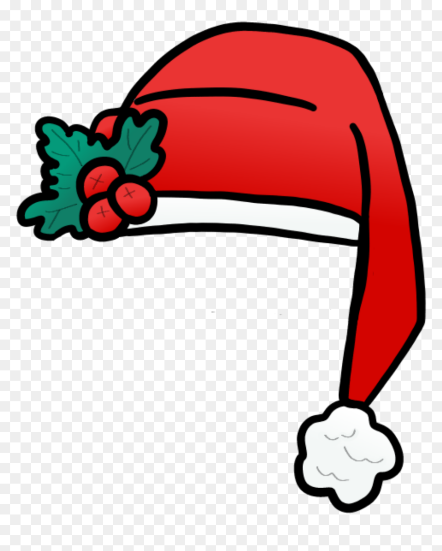 #hat #christmas #santahat #newyear #merychristmas #2020, HD Png Download - new year hat png