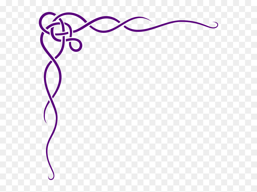 Purple Border Clipart, HD Png Download - purple border png