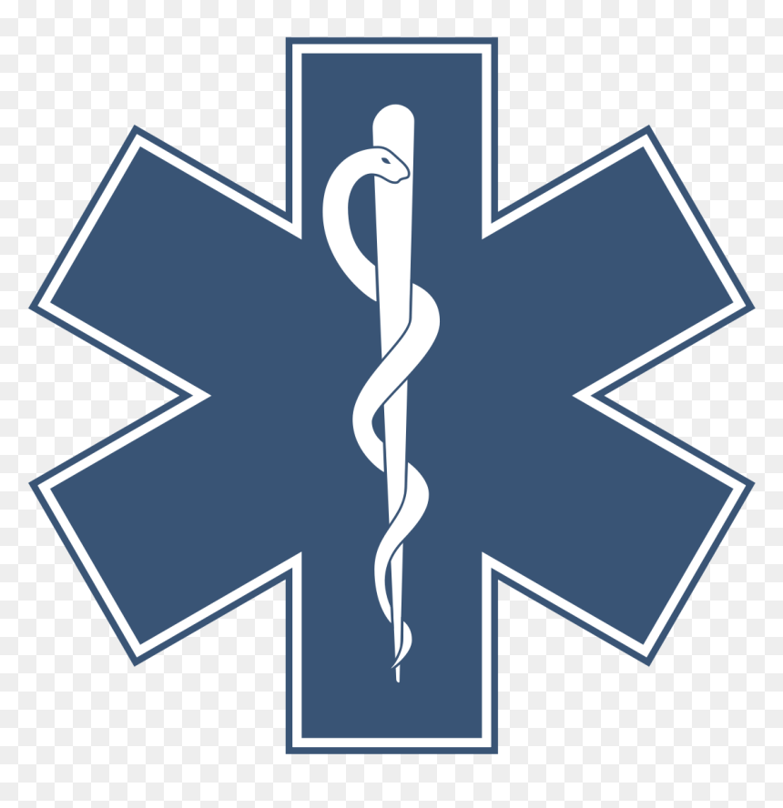 Star Of Life Svg, HD Png Download - star of life png