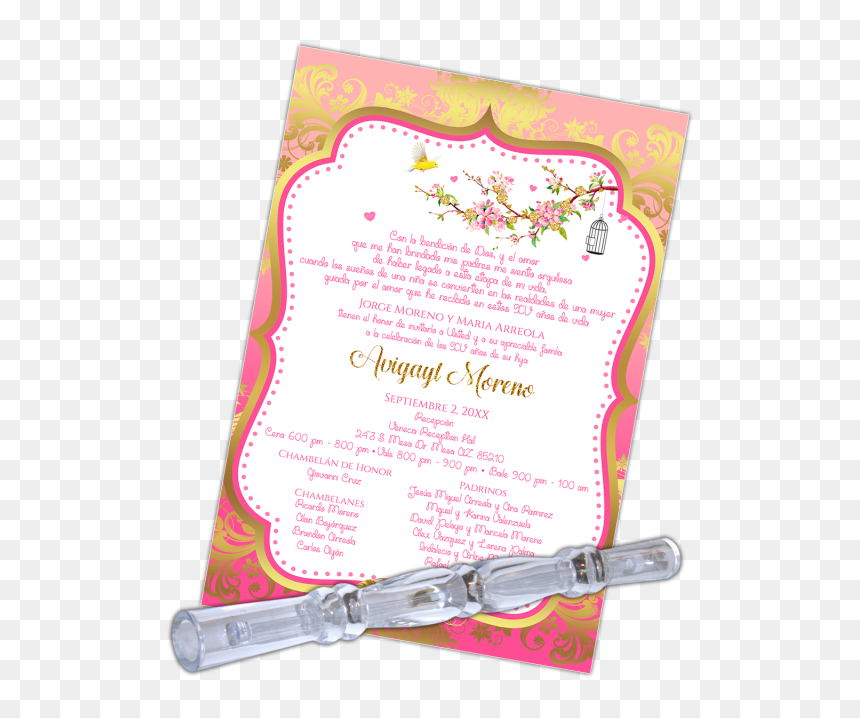 Quinceañera , Png Download - Greeting Card, Transparent Png - quinceanera png