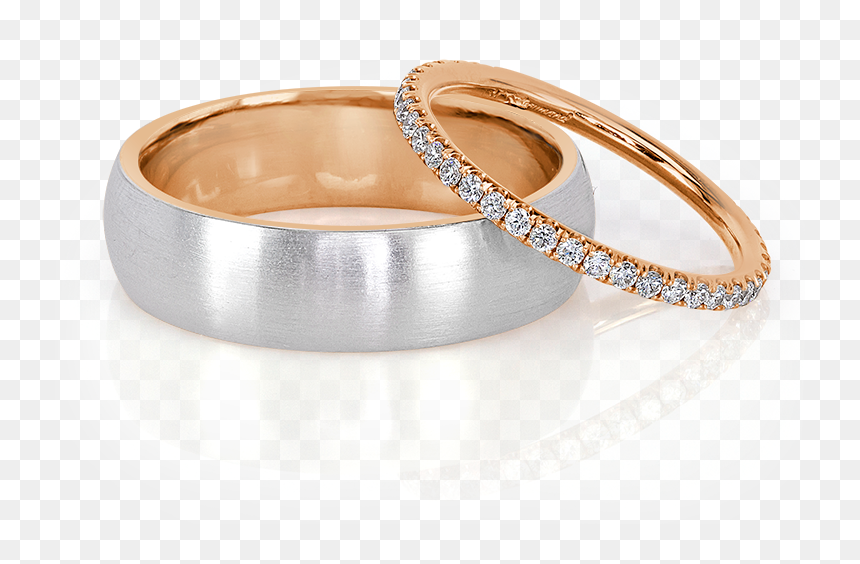Hand-crafted Wedding Bands - Ring, HD Png Download - wedding bands png