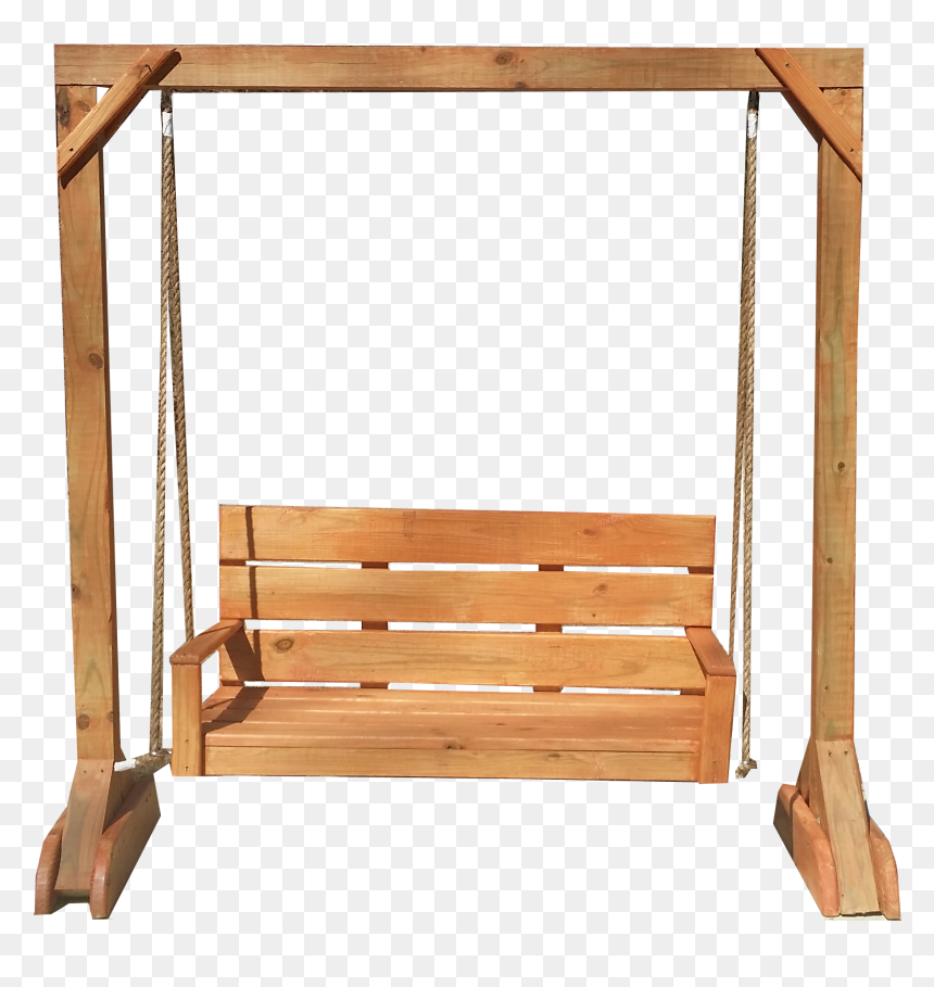 Country Swing And Stand - Wood Swing Chair Png, Transparent Png - swing png