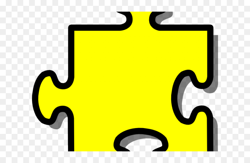 Transparent Puzzleteile Clipart - Yellow Autism Puzzle Piece, HD Png Download - autism puzzle piece png