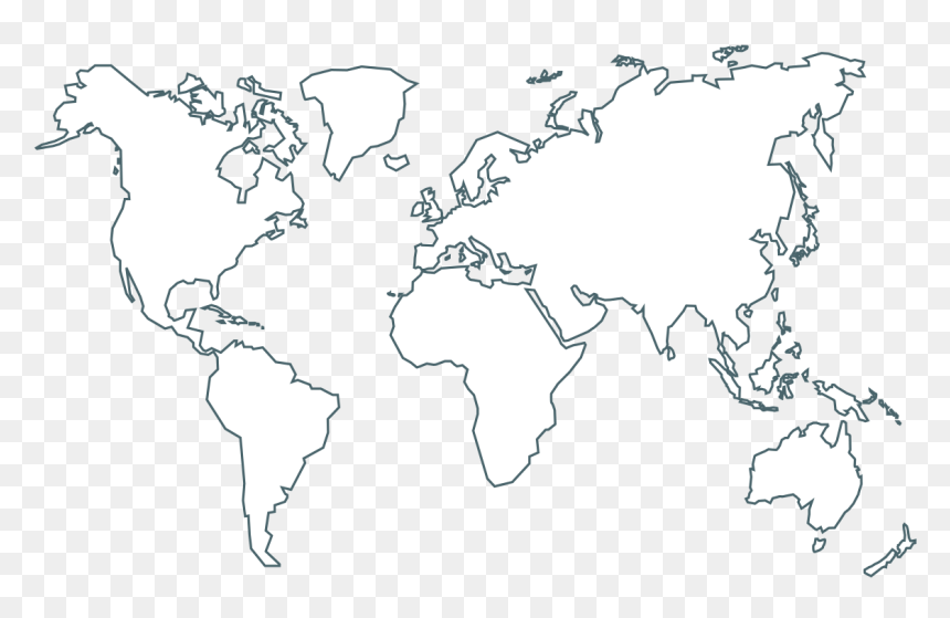 Png Format World Map Png, Hd Png Download - World Map, Transparent Png - tree shadow png