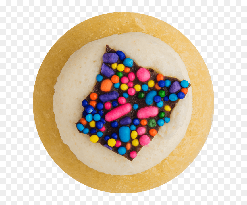 Italian Sprinkle Cookie Cupcake, HD Png Download - sprinkle png